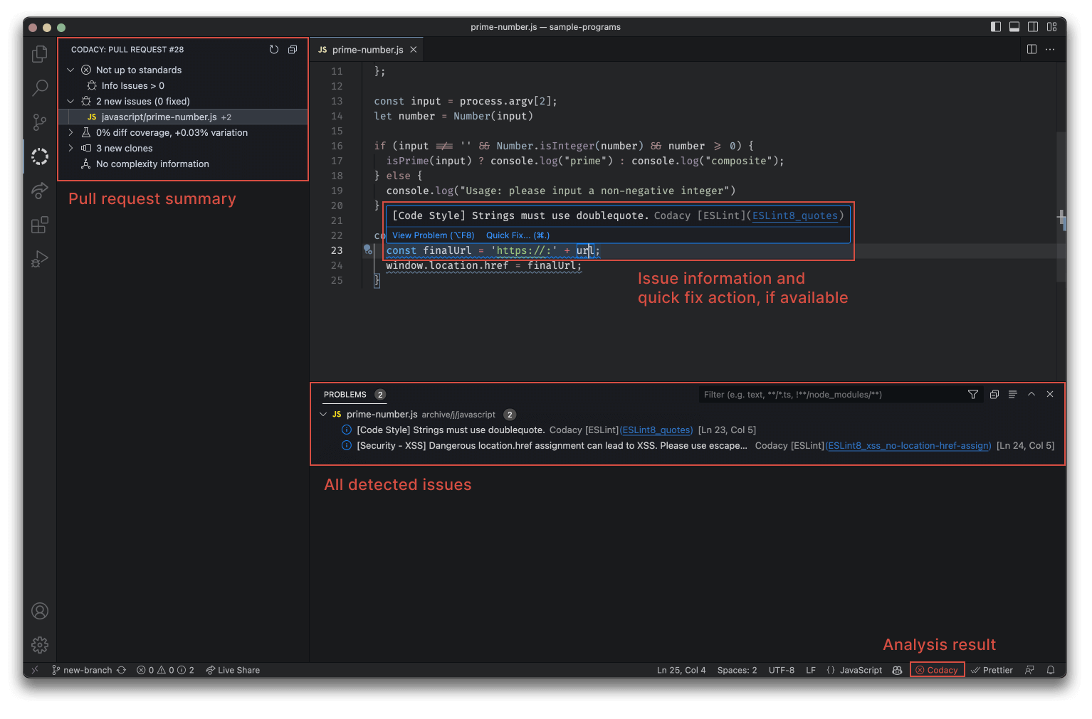 Visual Studio Code extension